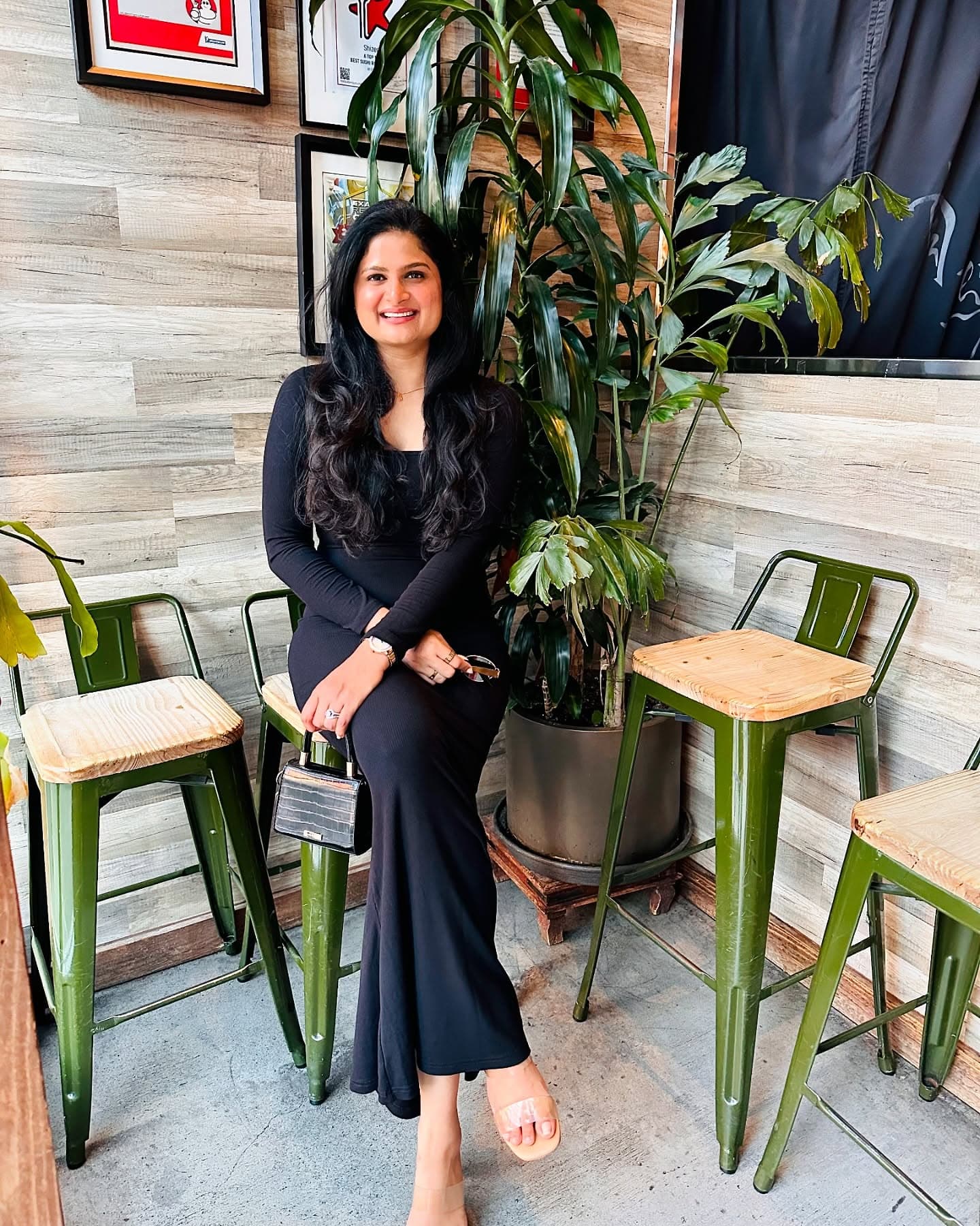 A cozy café moment